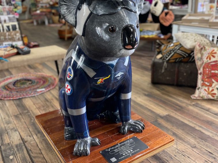 Follow the koala trail with a stop at Wauchope Creative Hub