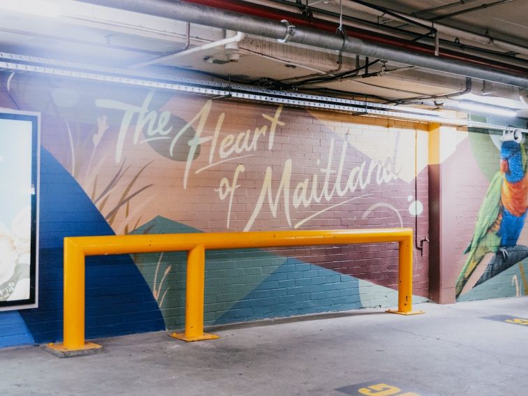 'The Heart of Maitland' Mural