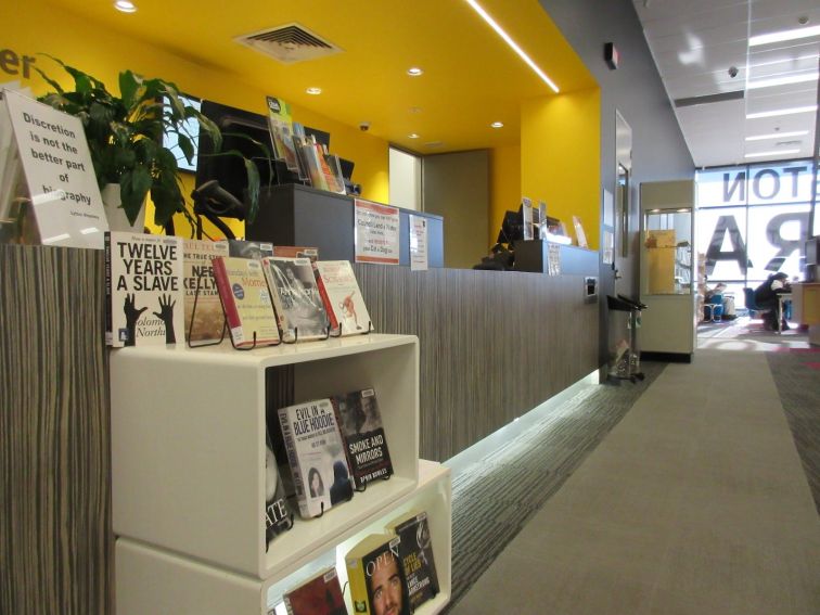 Front Desk at the Lavington Library
