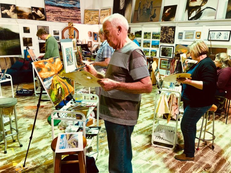 Oil Painting Workshop at The Picture House