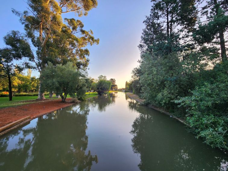 Burley Griffin Community Gardens - The Main Canal