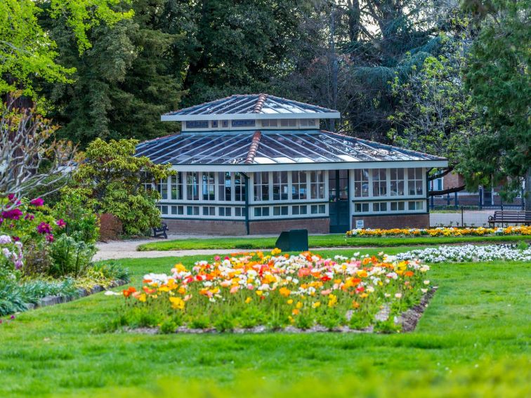 Blowes Conservatory, erected in 1934