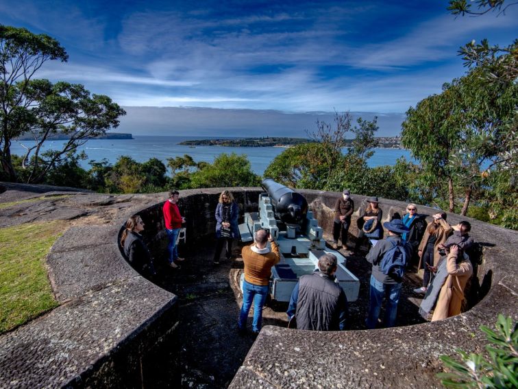 Tunnels and Gunners Tour-Georges Heights - Headland Park - Mosman
