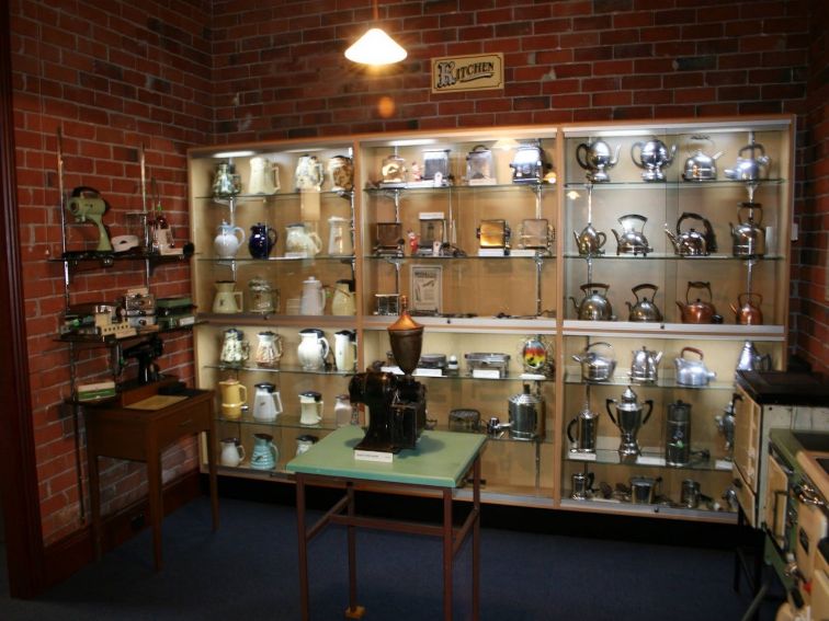 Image of Tamworth Powerstation Museum's collection of 20th century electric appliances