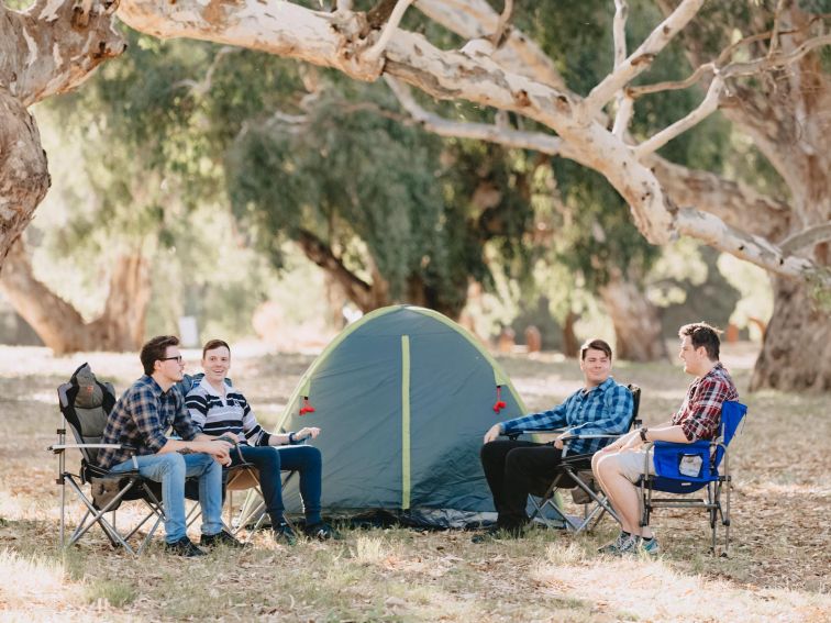 Camping at Oura Beach Reserve