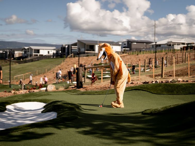 Shanx Mini Golf at the Links Shell Cove