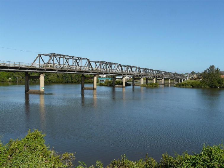 Martin Bridge across the Manning River at Taree