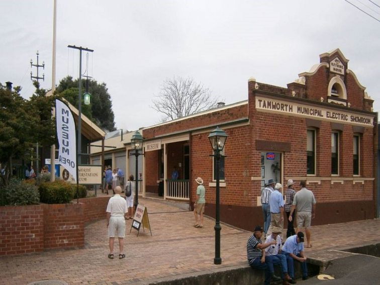 Front entrance of Tamworth Powerstation Museum