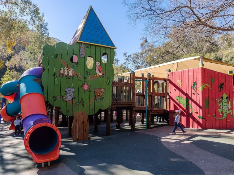 Image of Adventure Playground at Tamworth Marsupial Park