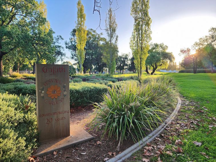 Burley Griffin Community Gardens Griffith Garden Festival 20 year commemoration