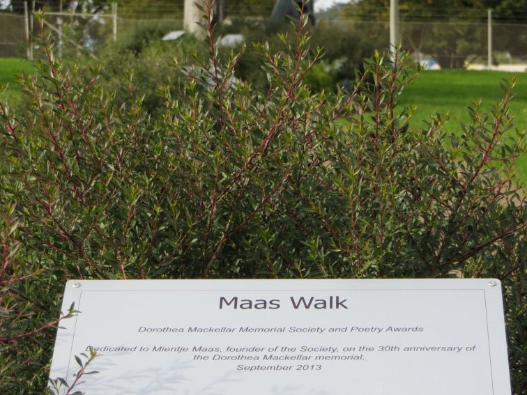 Poets' Precinct - Maas Walk