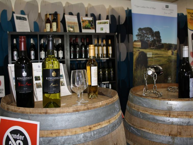 Local wines from the region