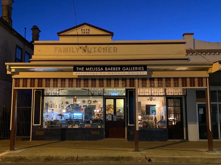 The Melissa Barber Galleries in Gaskill Street Canowindra