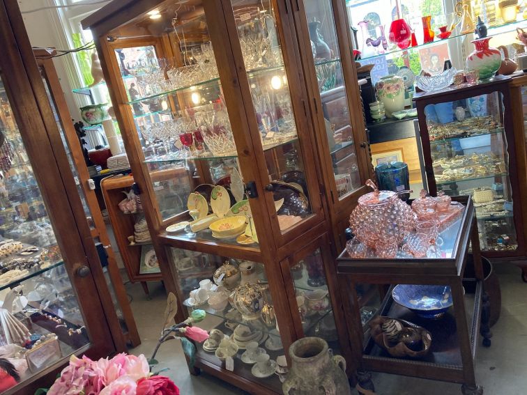 Front display cabinets have new stock  regularly