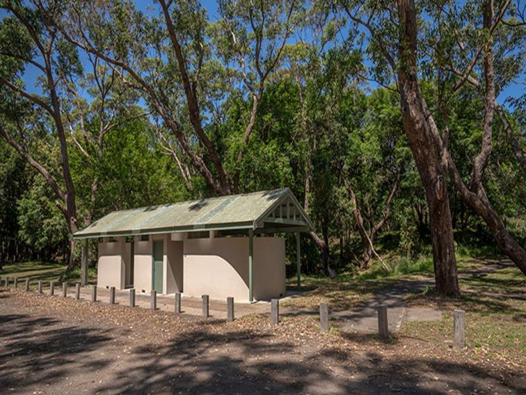 The amenities at Beach Road picnic area in Seven Mile Beach National Park. Photo: John Spencer