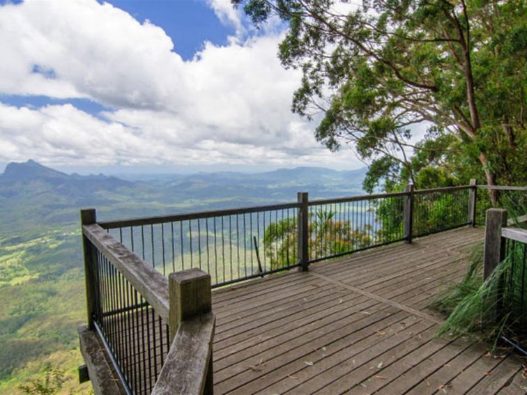 Viewpoint at Blackbutt lookout picnic area in Border Ranges National Park. Photo credit: John