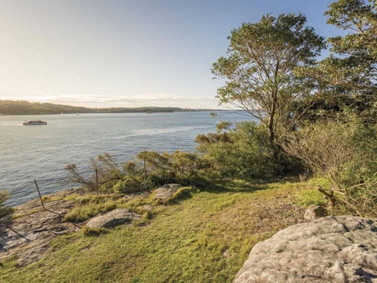 Views over Vaucluse Bay from Bottle and Glass Point, Sydney Harbour National Park. Photo: John