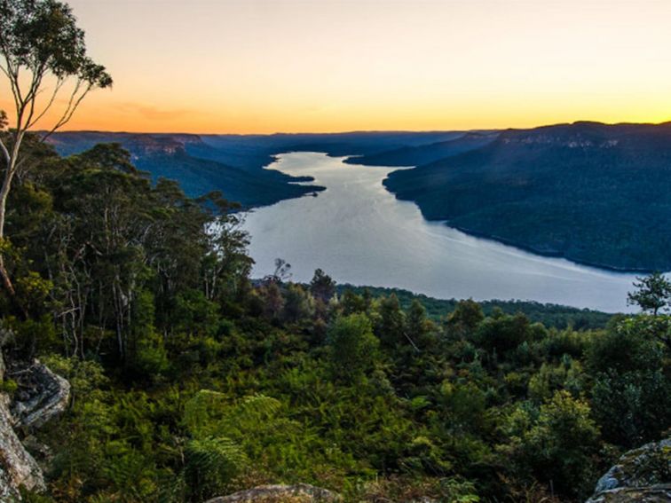 Lake Burragorang in Greater Blue Mountains World Heritage Area. Photo: John Spencer &copy; DPIE