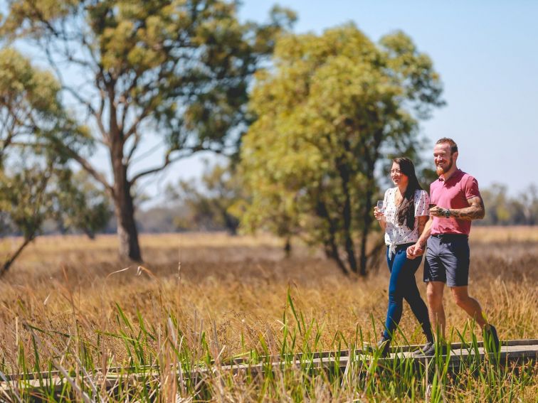 Guided or self-guided walk, the native flora & fauna and indigenous cultural sites will amaze.