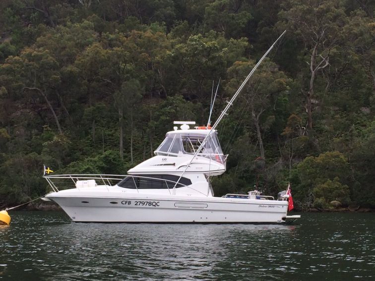 Our luxury 38 Foot Steber Fishing Boat