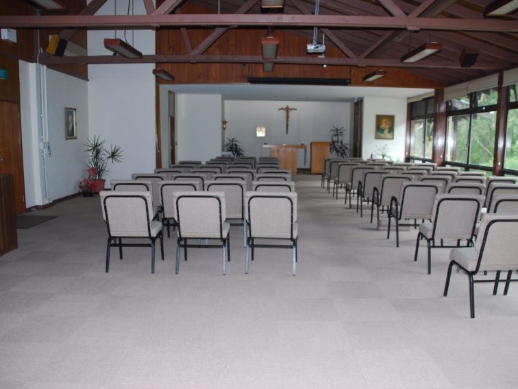The Chapel can be converted into a self contained conference room seating up to 100 people.