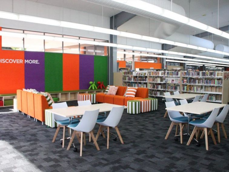 Bathurst Library Sitting Area