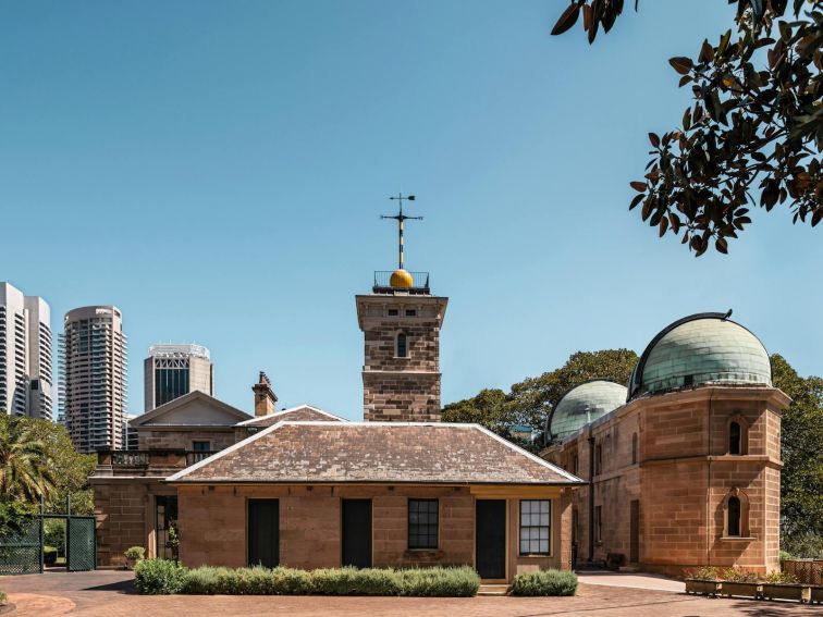 Landscape view of Sydney Observatory during the day