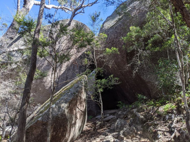 Thunderbolt's Hideout - rocky cavern