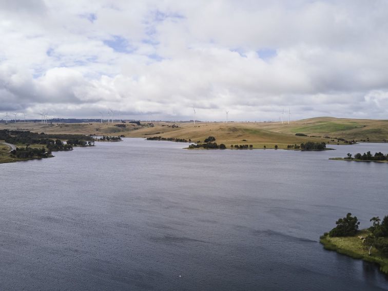 Aerial image of Pejar Dam