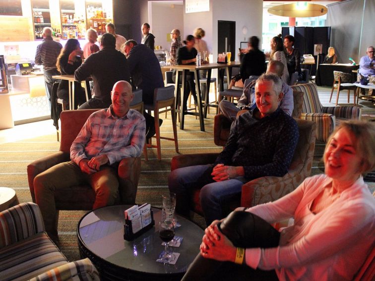 Meet with friends at the Yamba Bowlo