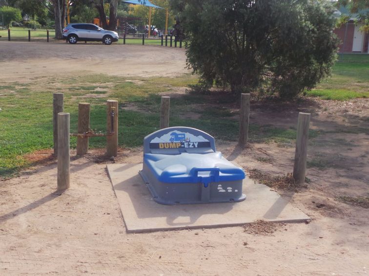 For those travelling through town the local dump point is also located in Lowe Square Reserve