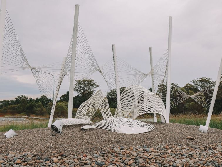 Macleay Valley Coast Art Trail Mid North Coast NSW Kempsey Northern Gateway Sculpture