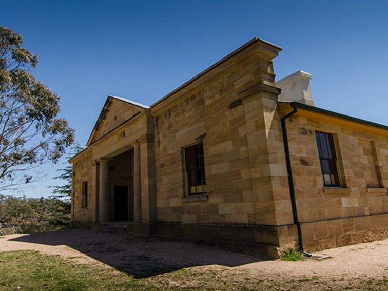 Hartley Courthouse building, Hartley Historic Site. Photo: John Spencer &copy; DPIE