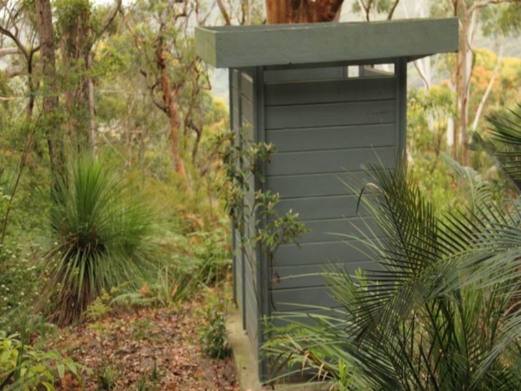 The composting toilet at Mount Bouddi (Dingeldei) picnic area in Bouddi National Park. Photo: John