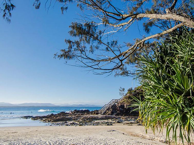 The Pass in Cape Byron Conservation Area. Photo: John Spencer &copy; DPIE
