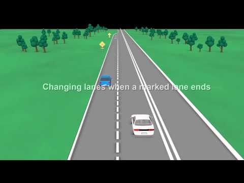 Merging and changing lanes