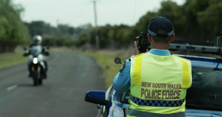 NSW Police force speed camera