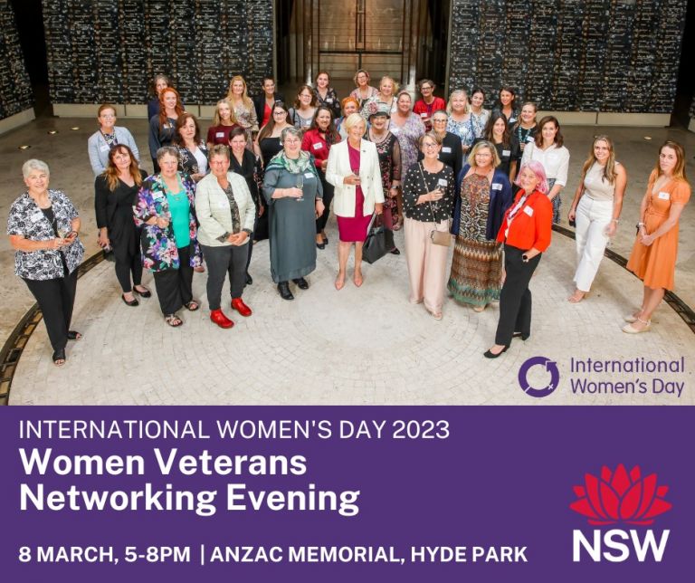 International Women's Day 2023: Women Veterans Networking Evening