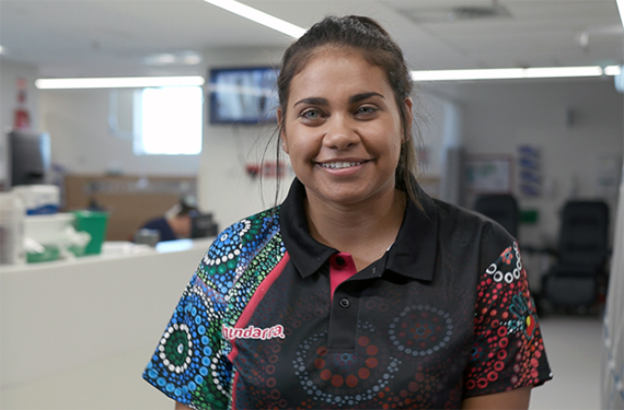 Aboriginal Nurse working in Western NSW