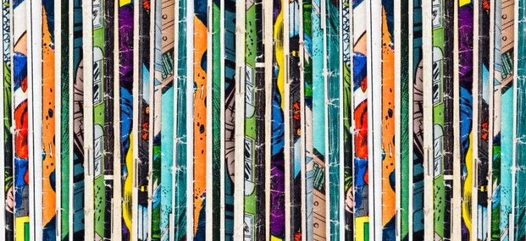 comic book spines