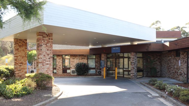 Main entry to the Pambula Health Service