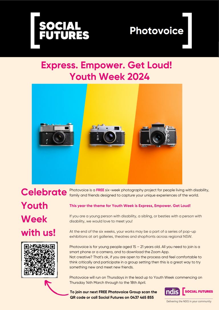 Photovoice workshop flyer
