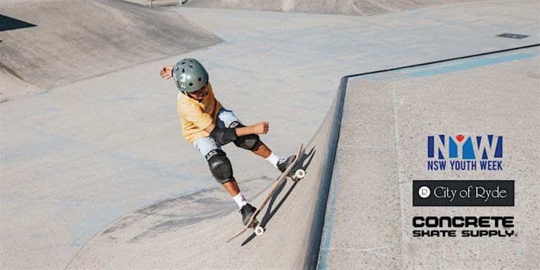Young person on a skateboard