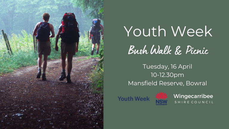 Youth Week Event - Bush Walk and Picnic 