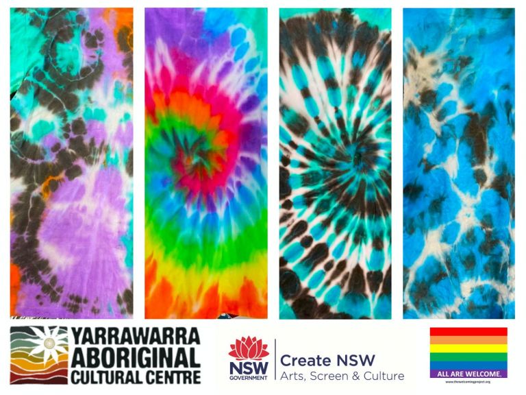 Tie Dye Workshop at Yarrawarra this April 21st to inquire call 0291884270
