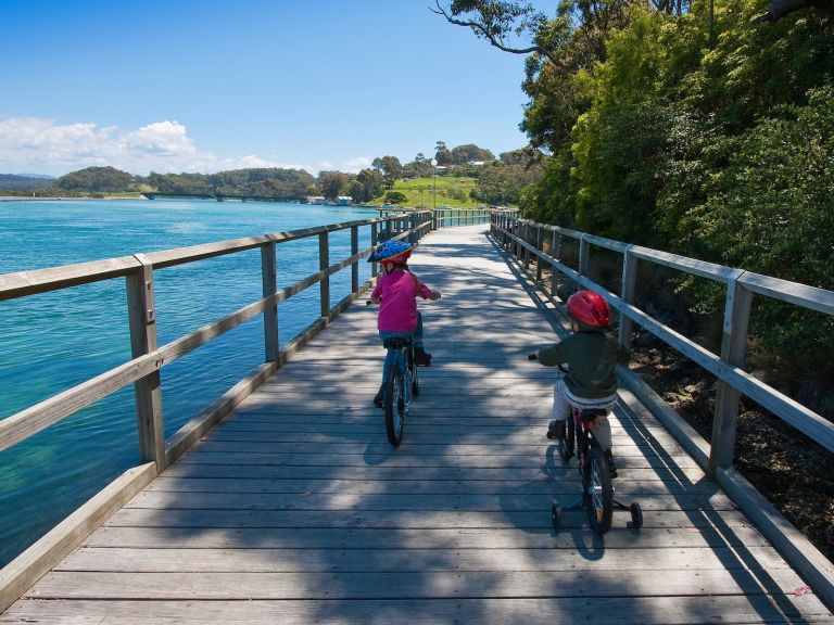 Mill Bay Boardwalk and  cycle-way Narooma