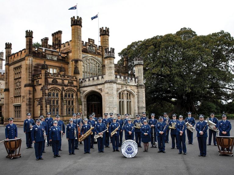 Image of the NSW Police Band