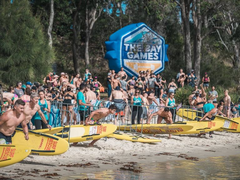 Everyday Athletes from around the world compete in Jervis Bay