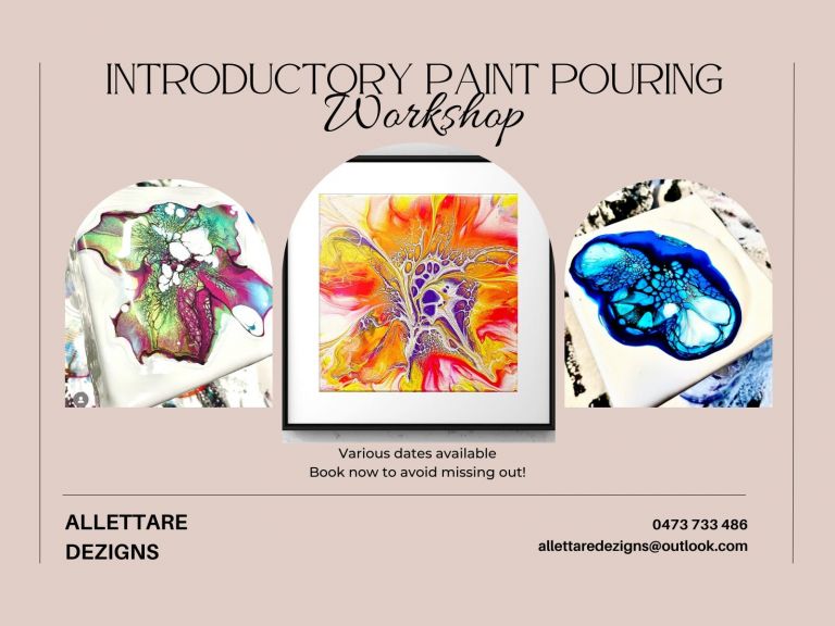 Paint Pouring Workshop