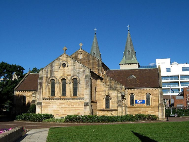 View of St. John's Cathedral Parramatta
